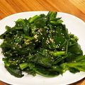 もゆずん's cooksnap of when they made 時短＆簡単レシピ☆菜の花のお浸し♪.