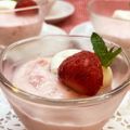 horseland's cooksnap of when they made いちごババロア.