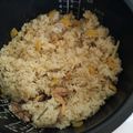 ミロ9607's cooksnap of when they made バター香る♡いわし味噌煮缶で炊き込みご飯.