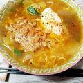 めぐ＊ぴぃ's cooksnap of when they made インスタントラーメン納豆とともに。.