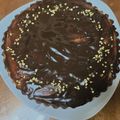クックMVXCM0☆'s cooksnap of when they made アーモンドヌガーを挟んだチョコタルト.