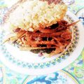 口福さん♪'s cooksnap of when they made モス風☆きんぴらライスバーガー.