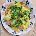harutaaaam's cooksnap of when they made 簡単＊ウィンナーと玉ねぎの卵炒め.