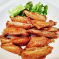 チョコ's cooksnap of when they made 手羽中のオーブン焼き♪.