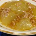 改造人間's cooksnap of when they made 冬瓜の豚ひき肉あんかけ.