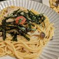 0516suzuno's cooksnap of when they made 別茹で生クリ不要！たらこクリームパスタ♡.