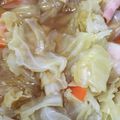 りお５１０'s cooksnap of when they made 春キャベツとベーコンのあっさり煮.