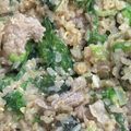 クックI1FJ57☆'s cooksnap of when they made 【幼児食】ふんわり卵のレタスチャーハン.