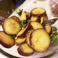 月✳Iris's cooksnap of when they made さつまいもとおくらのごま和え.