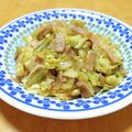 ドルフィンサーモン's cooksnap of when they made 春キャベツとベーコンのレモン醤油炒め♪.