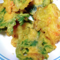 xyzクック's cooksnap of when they made よもぎとオキアミのかき揚げ.