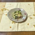 yesmama's cooksnap of when they made わけぎの卵とじ.
