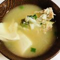 ｂｅｒｒｙ＋'s cooksnap of when they made かにの殻でお味噌汁.