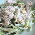 makoto♪'s cooksnap of when they made 簡単♬豚バラ肉ともやし野菜のレンジ蒸し.