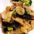 xyzクック's cooksnap of when they made 豚バラとブロッコリーの茎の塩こしょう炒め.