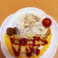 あみ3's cooksnap of when they made 時短、簡単、ウィンナーとチーズのオムレツ.
