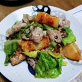 和☆2049's cooksnap of when they made 豚肉、じゃが芋、キャベツの韓国風炒め.