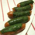 ma2003co's cooksnap of when they made ソーセージの大葉巻き.