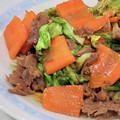 ゆ→ちむ❦180SX's cooksnap of when they made 肉野菜炒め。街の中華屋さん風。.