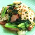 ともり☆でり's cooksnap of when they made レンコンの彩りサラダ.