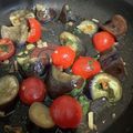 みきんどる's cooksnap of when they made 焦がしガーリックのトマトと茄子のマリネ.