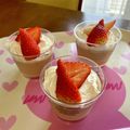 卯月のうさぎ２０１４'s cooksnap of when they made 子供のおやつや雛祭りに♡イチゴのババロア.