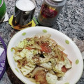 もぐらや00's cooksnap of when they made ★キャベツと若どりむね肉の甘辛炒め.