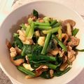 caruga's cooksnap of when they made 豚バラと椎茸のバターぽん酢炒め.