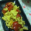 ♡Catherine's cooksnap of when they made ふわふわタマゴのトマト炒め.