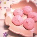 リリイ・シュシュ's cooksnap of when they made 卵白不使用✽つぶつぶ苺マシュマロ❉.