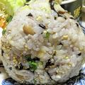 ゆけり３兄弟's cooksnap of when they made 天かすと塩昆布のおにぎり.