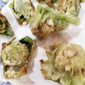 ピースケィ's cooksnap of when they made 誰でも簡単 さくさく ふきのとう 天ぷら.