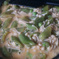クック38UB4F☆'s cooksnap of when they made スナップエンドウの卵とじ.