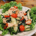 あっちゃんキッチン♪'s cooksnap of when they made 簡単！きゅうりトマトわかめの中華風サラダ.