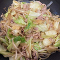 amipoko's cooksnap of when they made キャベツともやしのオイスター炒め.