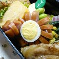 ケロらぶ's cooksnap of when they made ☆キャラ弁♬ウインナーのひまわり☆.