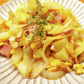 かなりんココりん's cooksnap of when they made 玉ねぎとジャガイモの卵炒め.