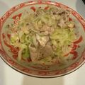 YesYU's cooksnap of when they made さっぱり♪キャベツと豚しゃぶのサラダ風♪.