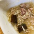ariyuch's cooksnap of when they made 幼児食に☆茄子と鶏ひき肉のだしあんかけ.