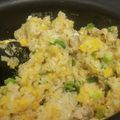 ゆしゅな's cooksnap of when they made 炊飯器で簡単チキンチャーハン.