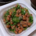 みんと38A's cooksnap of when they made 野生の芹の美味しい食べ方～芹納豆～.