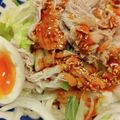 ナカミチ's cooksnap of when they made 旨辛サラダうどん＊韓国料理＊.