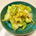 azbjbn's cooksnap of when they made 春キャベツの簡単お浸し☆.
