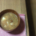 おかゆとおから's cooksnap of when they made みょうがときのこの食べる味噌汁.