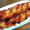 Jo～Jo～'s cooksnap of when they made 【農家のレシピ】豚肉とたまねぎの串かつ.