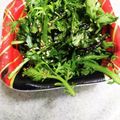 うぐいす♪'s cooksnap of when they made やみつきになる生春菊のナムル風サラダ.