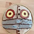 えみちょりん♪'s cooksnap of when they made キャラケーキ だだんだん 立体ケーキ.