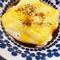 run※'s cooksnap of when they made レンジでとろ～りチーズと黒胡椒の温やっこ.