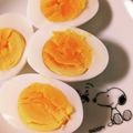 ひぃたろぉ～♪'s cooksnap of when they made コンビニみたいな塩たまご◎お弁当にいいよ.