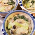えんジェル's cooksnap of when they made 鶏肉とチンゲン菜のクリーム煮.